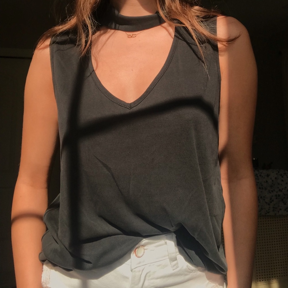 Gray Top